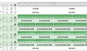 BLA6266SGBA-ARM CAT Cast Grader blade 160H, 160M, 14H, 14M, 16H, 16M 1219mm long